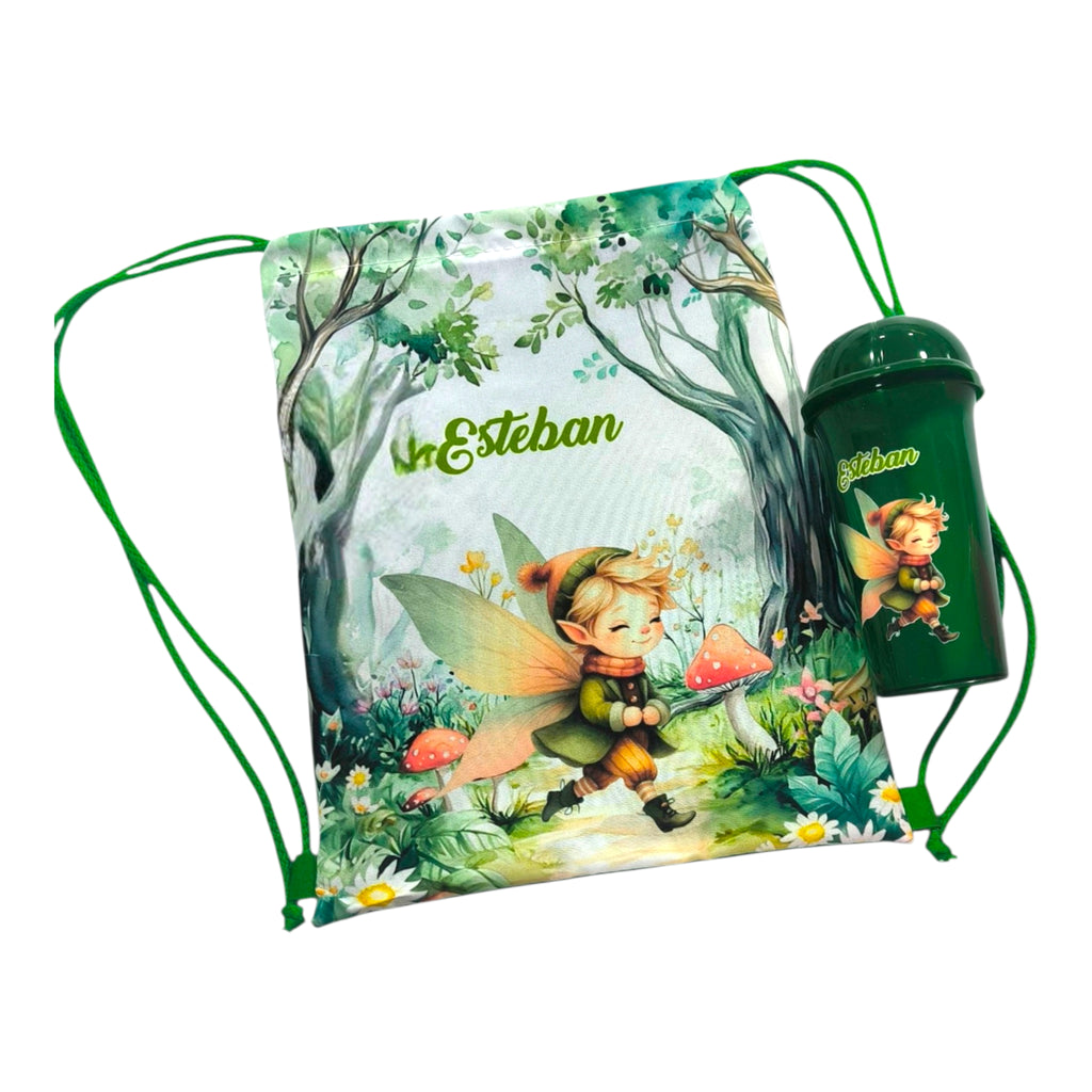 Combo Tula + Vaso Personalizados para Fiestas Infantiles – Docena