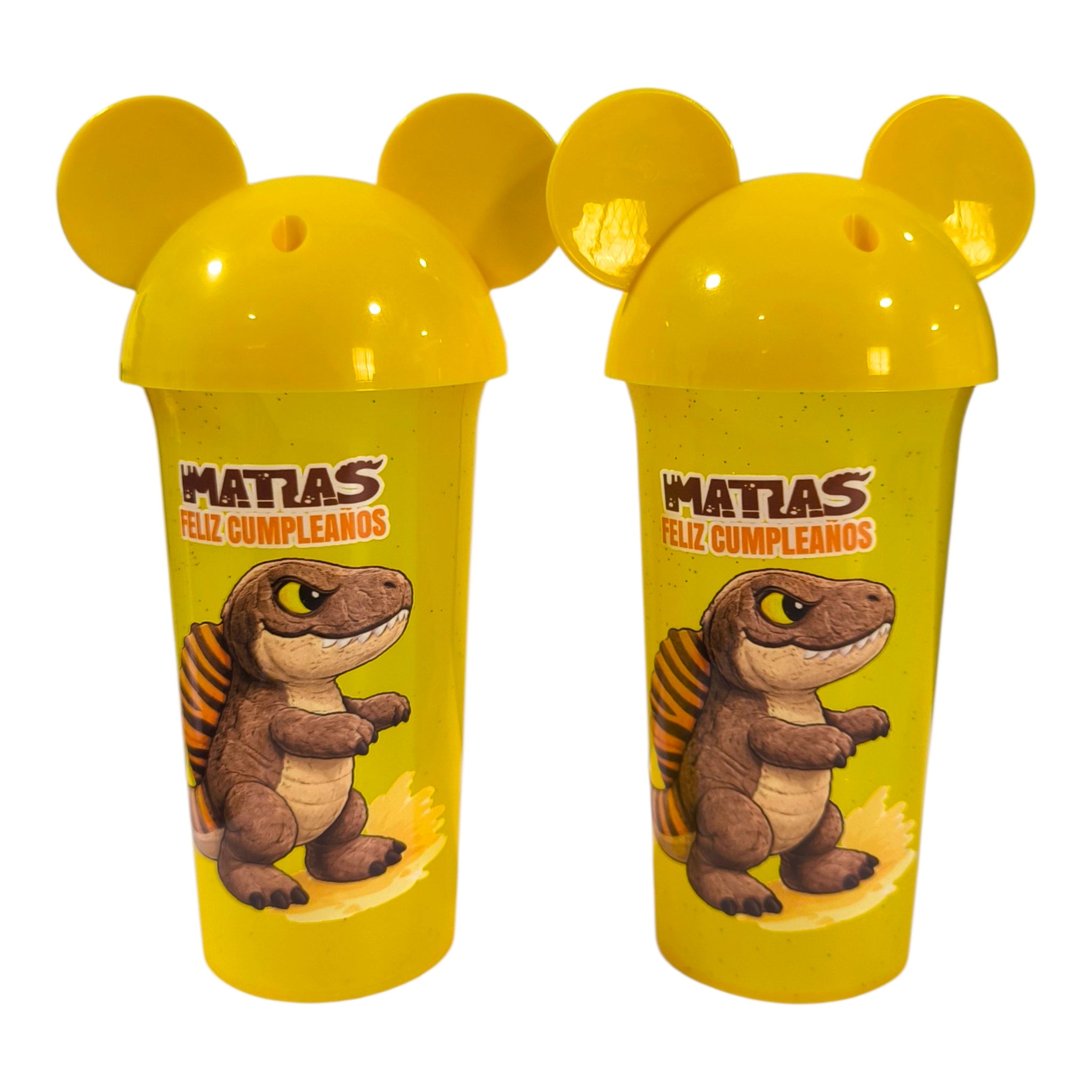Vaso personalizado para cumpleaños infantiles Infantulas