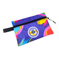 Cartuchera escolar de lona personalizada a todo color con cierre de cremallera e impresión de Infantulas.