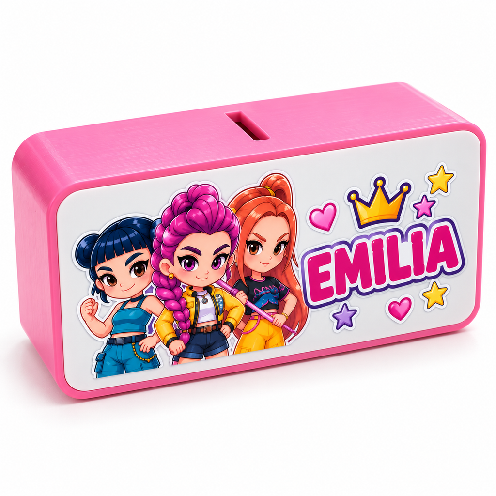 Alcancía Personalizada Infantil 14×5×8 cm (Docena)